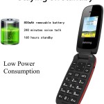 3G Flip Phone Unlocked Basic Cell Phones Large Icon Feature Phone Easy to Use Mobile Phone for Seniors and Kids AT&T Pre