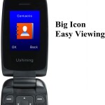 3G Flip Phone Unlocked Basic Cell Phones Large Icon Feature Phone Easy to Use Mobile Phone for Seniors and Kids AT&T Pre