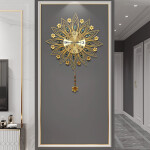 Luxury Large Battery Operated Modern Wall Clocks for Living Room Decor