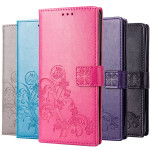 Flower Card Slots Wallet Case