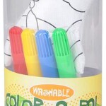 ArtCreativity Dolphin Color-A-Pal, Art Activity Set for Kids with 1 Dolphin Stuffed Toy and 4 Washable Magic Markers.