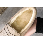 Winter Women Flats Loafers Shoes