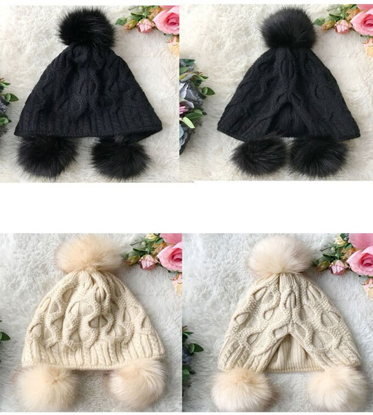 Winter Women's Rabbit Hair Hat