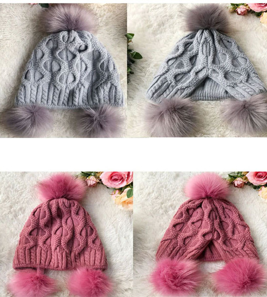 Winter Women's Rabbit Hair Hat