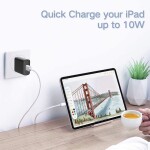 JDB QC 3.0 USB Wall Charger QC 3.0 Fast USB Wall Adapter Fast Charging Block Compatible with Wireless Charger iPhone,iP