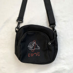 Lovely Women Canvas Shoulder Bag Handbags Korean Mini Student Phone Bag Cartoon Printing Small Crossbody Bags Casual Lad