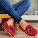 Women Flat Leather Shoes