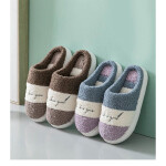Women Men Winter Bedroom Shoes