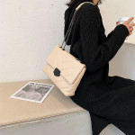 Aliwood Simple Elegant High Quality Women Shoulder Bags Wide Shoulder Strap Designer Leather Females Crossbody Bags Phone packag