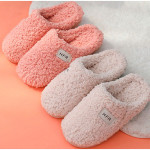 Women Soft Plush Cotton Home Slippers