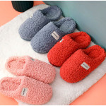 Women Soft Plush Cotton Home Slippers