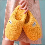 Women Soft Plush Cotton Home Slippers