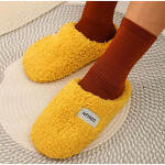 Women Soft Plush Cotton Home Slippers