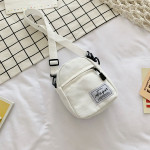 Women's Bag Fashion Women Canvas Patchwork Crossbody Shoulder Messenger Bag Casual Ladies Mini Handbags Purse Phone Bags