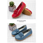 Womens Flat Soft Boat Loafers Shoes