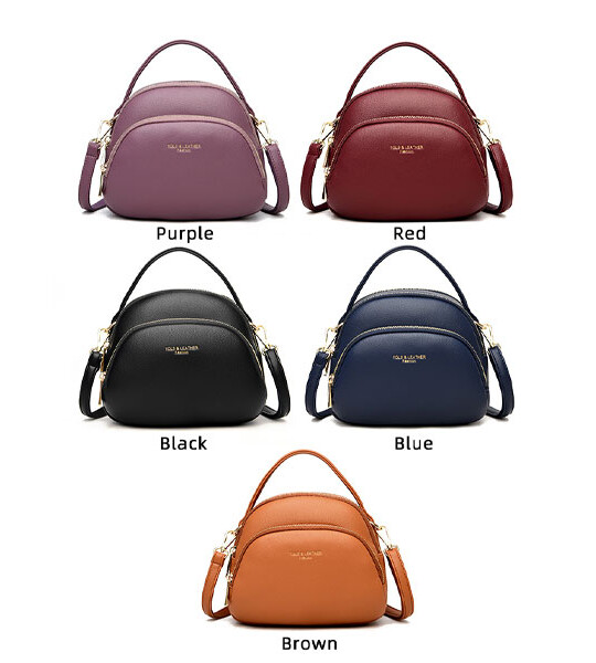 Womens  Soft Leather Designer Handbags