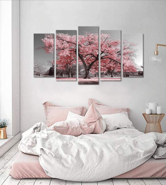 Tree Landscape Picture Prints Framed and Stretched Painting Wall For Home Decoration