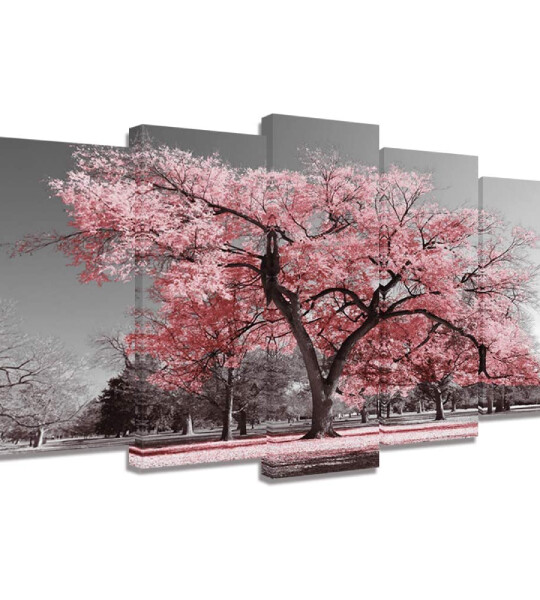 Tree Landscape Picture Prints Framed and Stretched Painting Wall For Home Decoration
